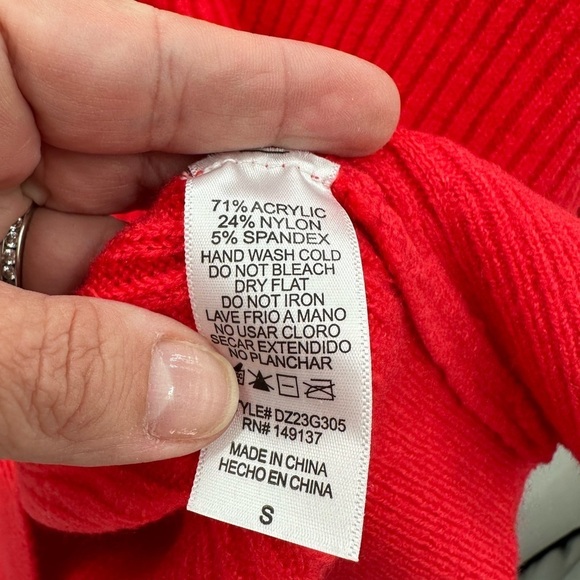 Anthropologie Red Midi Dress - Picture 8 of 15